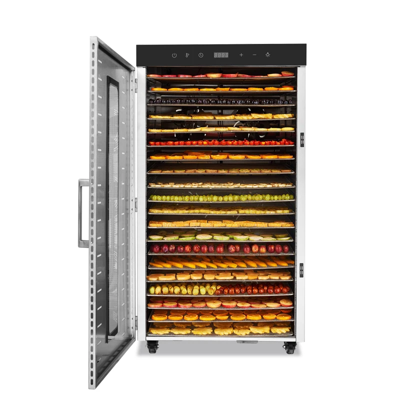 

Wholesale Customized 24 Trays Electric Commercial Food Dehydrator Vegetable Dryer Dehydration Machine