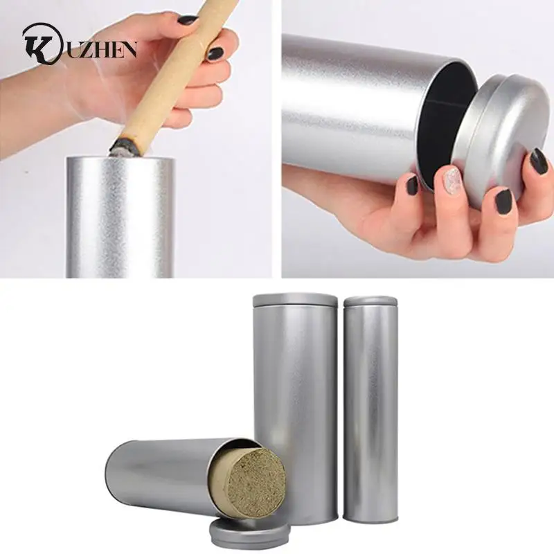 

Stainless Steel Moxa Extinguisher Roller Roll Holder Stick Washable Anti-rust Moxibustion Device Smokeless Acupuncture Artemisia