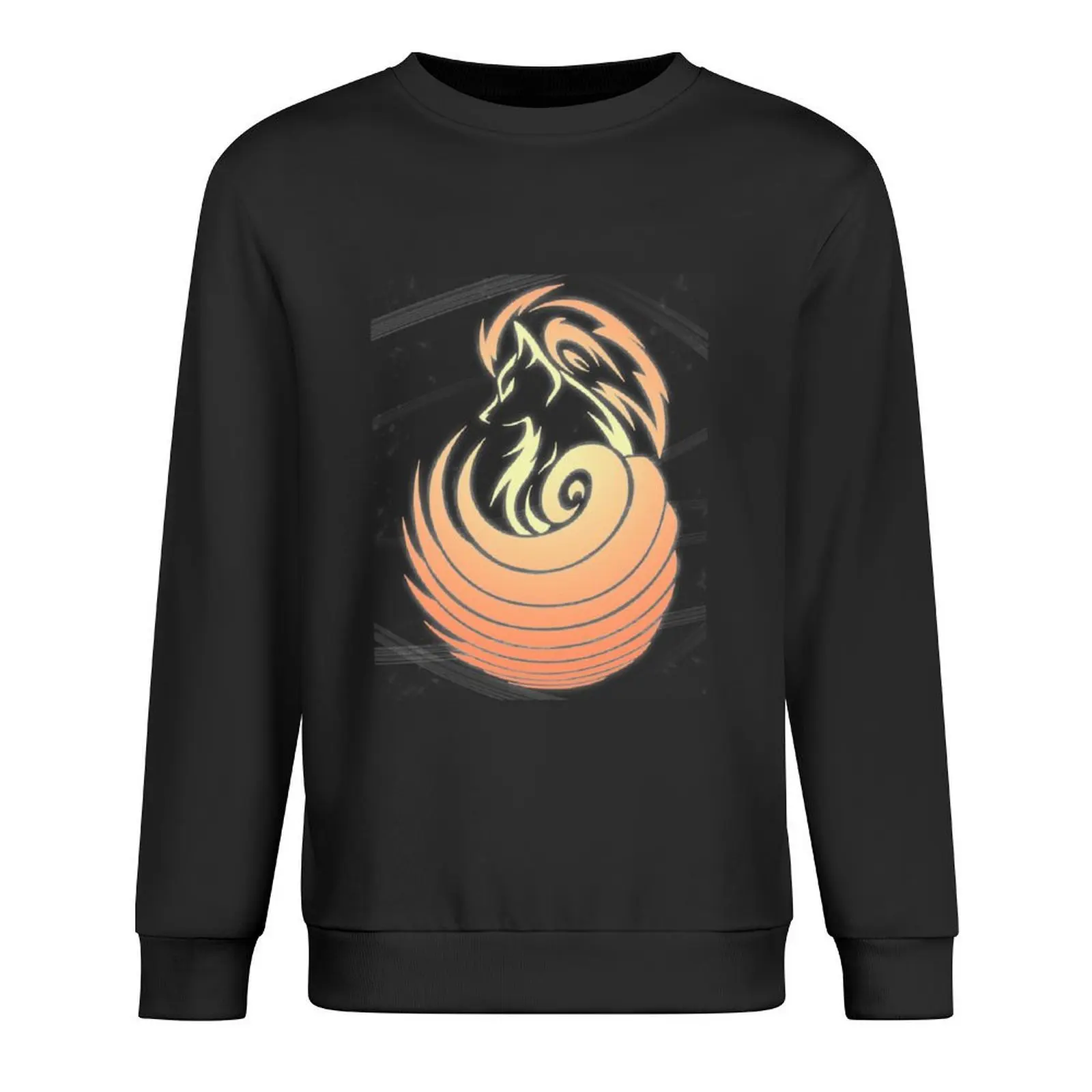 

Ninetales Tribal Design Pullover korean clothes tracksuits autumn fashion men men's sweatshirt