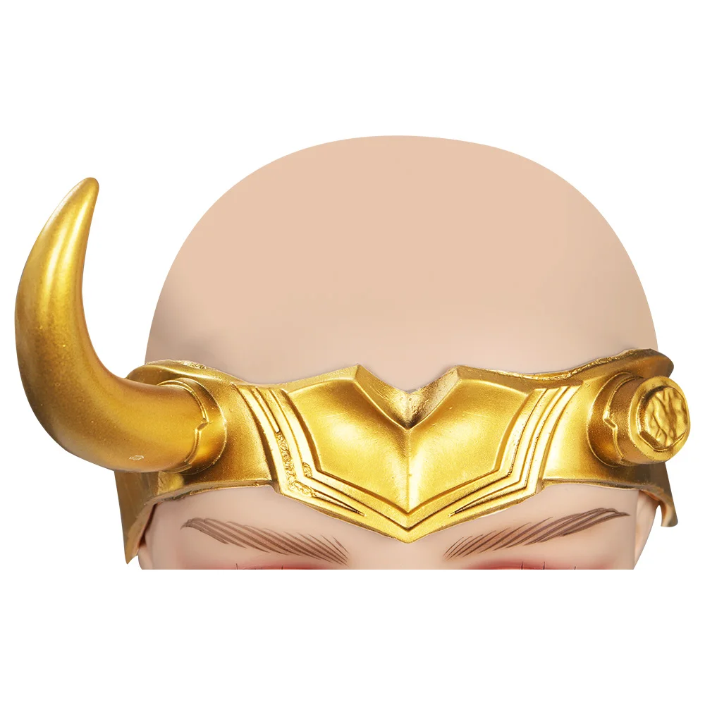Sylvie Mask Loki Cosplay Latex Mask Helmet Masquerade Accessories Halloween Carnival Party Costume Man Woman Fantasy Props Gift view 5