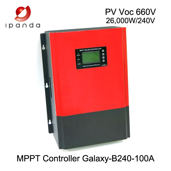 Regulator de carga Solar Charge  Controller MPPT 100A 240V for 26KW off-grid solar system