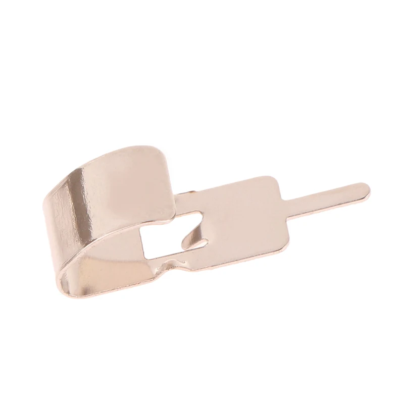 50pcs/set 2*0.7cm Spring Steel 18650 Battery Clip 18650 Battery Holder Battery Contact Battery Insert Accessories