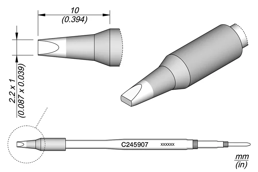 JBC C245 Tip Original C245-907H C245-939H C245-908H Soldering Iron Tips For Soldering Station Rework Tools