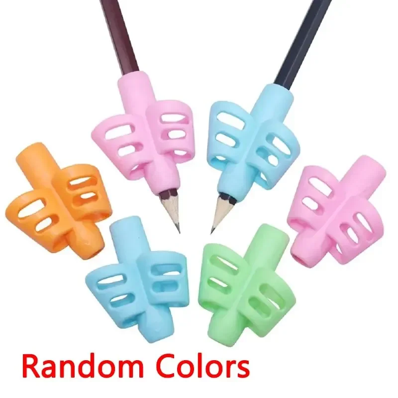 4Pcs Pencil Grips Kids Handwriting Posture Correction Training Grippers Writing Pens Holding for Students Gifts Wholesale