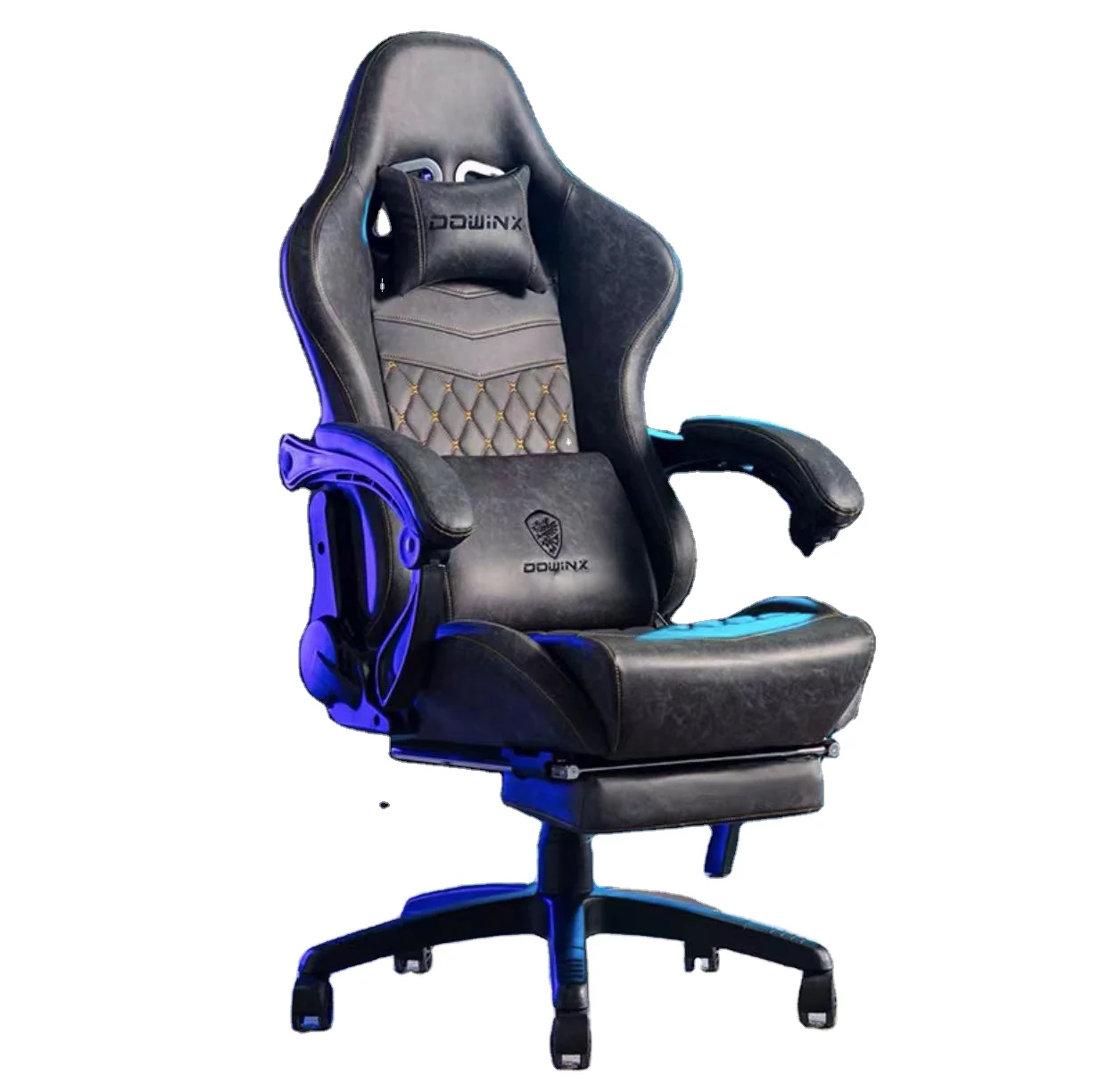 

High Quality Wholesale Gaming Chair Computer Racing Chair with Adjustable Back Strap Armrest Pedals Gaming Chair