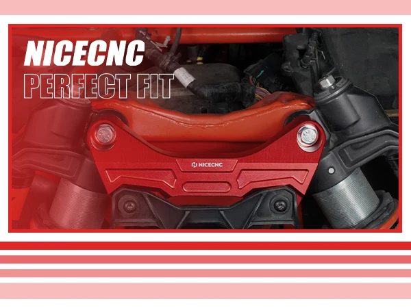 NICECNC Für Can Am Maverick X3 Max R Turbo DPS 2017-2018 Obere Vordere Stoßdämpferhalterung Aluminium UTV Zubehör – Detail 17