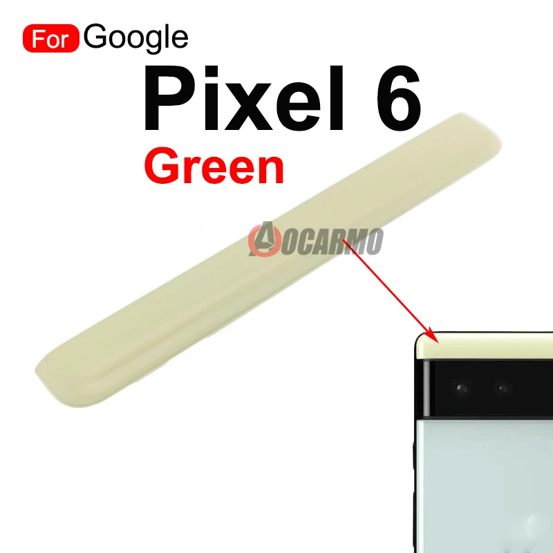 For Google Pixel 6 Top Frame Cover Panel Bezel Housing Bezel Replacement Repair Parts