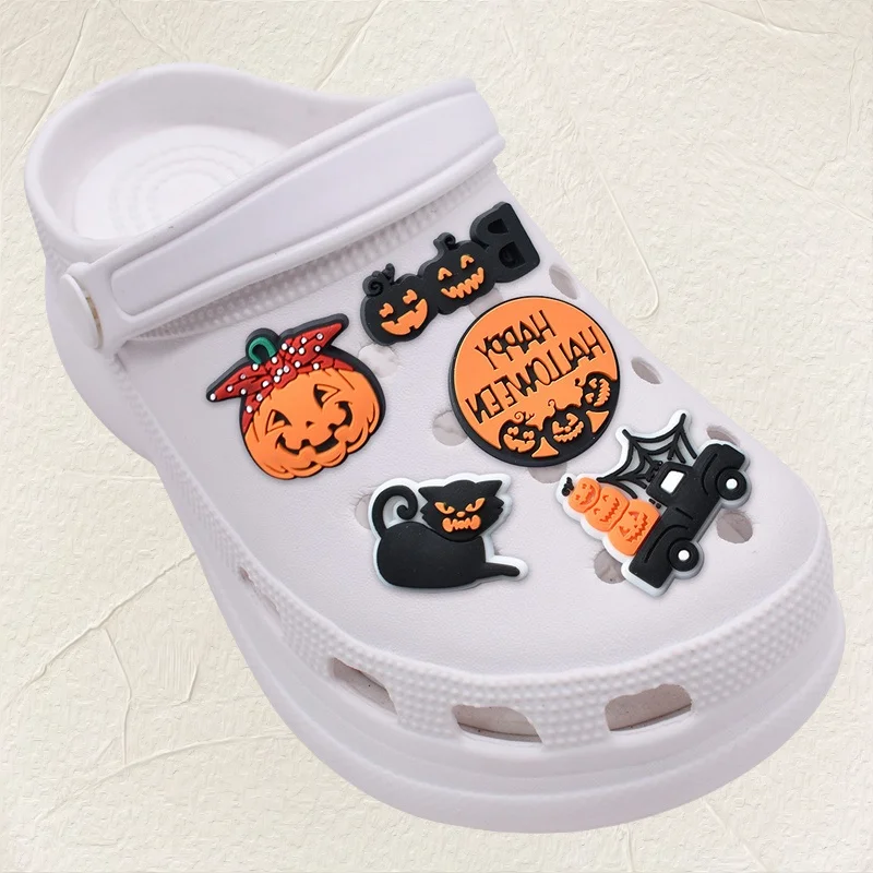 14 Uds. Feliz Halloween lindo Pin de calabaza gato de dibujos animados fantasma esmalte Pin broche solapa pin chaquetas bolsa insignia joyería regalo para niños