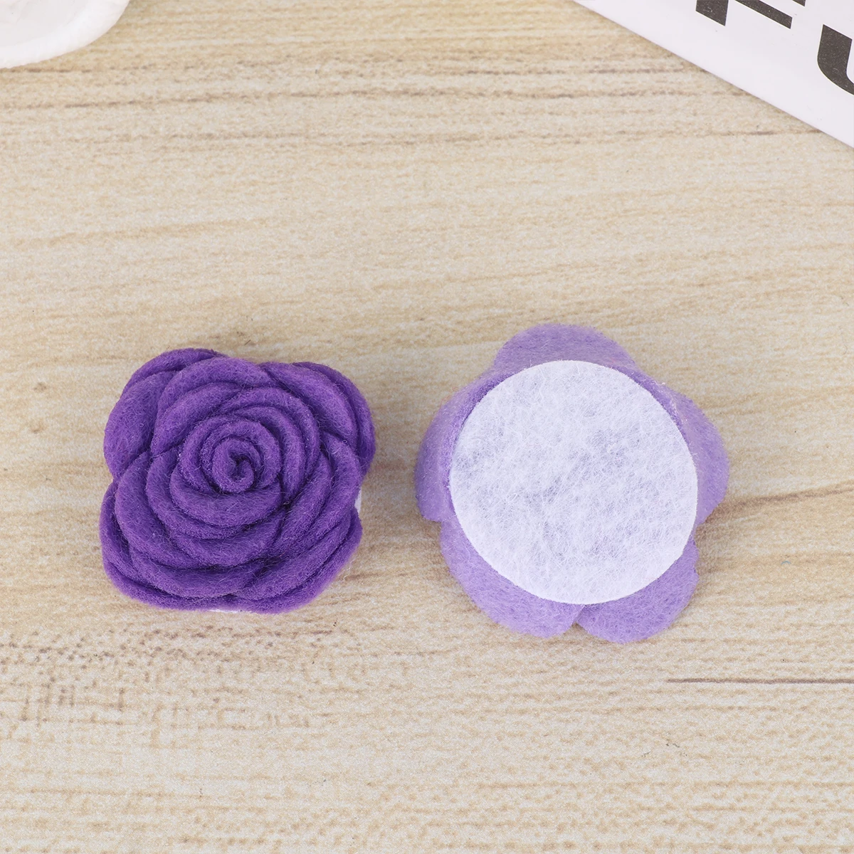 

20Pcs Felt Rose Accessories DIY Soft Cloth Flowers 3.5cm for Clothes Bags Hair Clips Headbands Scrapbooking Decor Mixed Colors