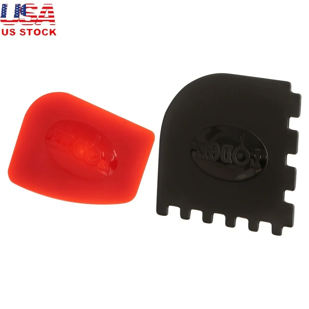 

Чугунная сковорода, набор скребков для чистки, прочный поликарбонат, кухонные инструменты, можно мыть в посудомоечной машине, многоугольный комбинированный комплект из 2 предметов