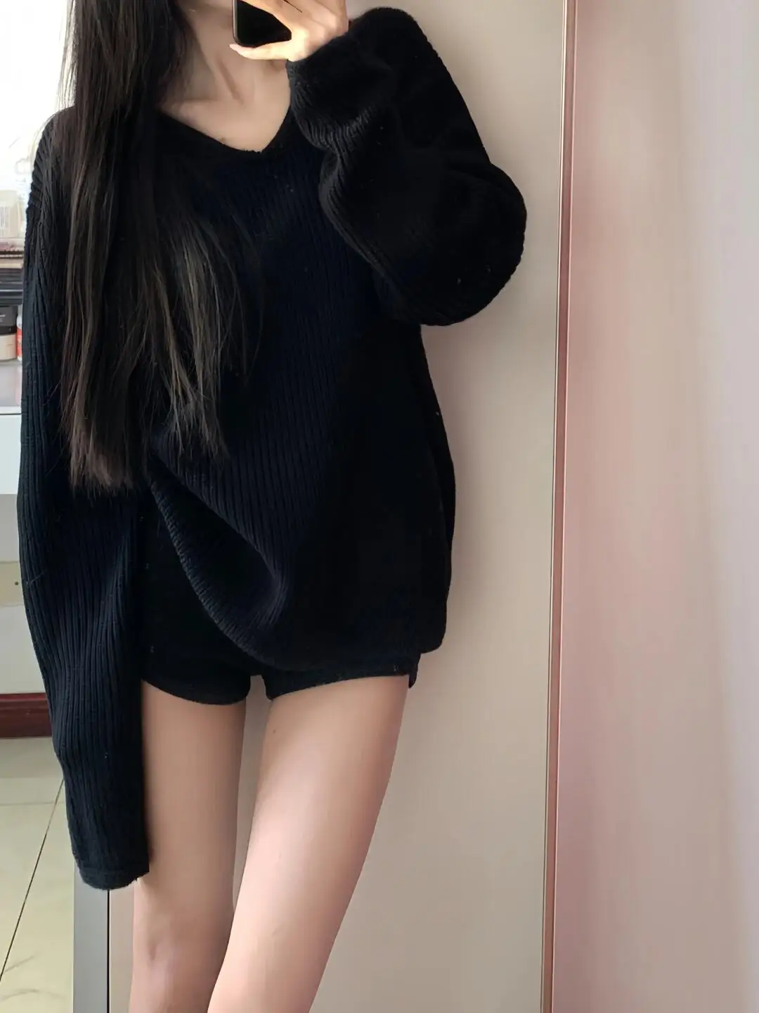 البلوزات لاعبا البلوفرات النساء ل صورة ظلية فضفاضة مكتبة لطيف شعبية نادي الأدب تريكو التعلم لينة الخريف الدافئة BF #2