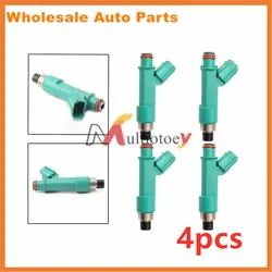 4PCS Fuel Injectors 23250-28080 23209-28080 For Toyota Scion Camry RAV4 Corolla 23250-0H060 23209-0H060