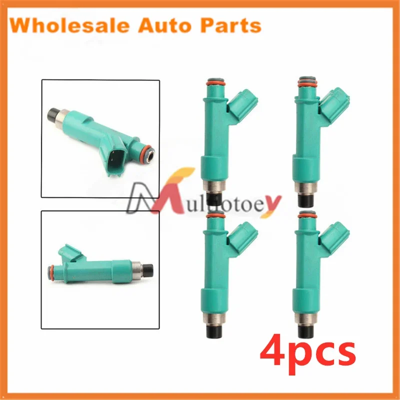 4PCS Fuel Injectors 23250-28080 23209-28080 For Toyota Scion Camry RAV4 Corolla 23250-0H060 23209-0H060