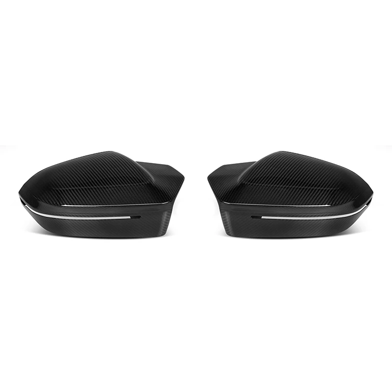 

New the M5 G60 Dry Carbon Fiber M5 Style Mirror Covers Caps for BMW 5 Series G60 2024+ LHD G60 Mirror Cover