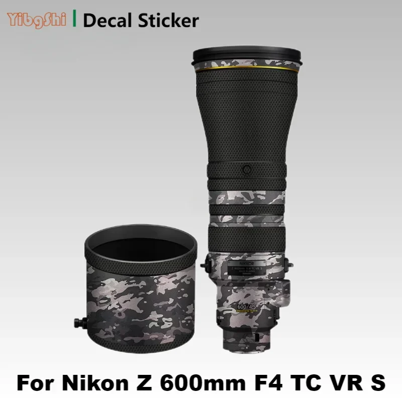 For Nikon Z 600mm F4 Decal Skin Vinyl Wrap Film Camera Lens Body Protective Sticker Coat For NIKKOR Z 600 F/4 TC VR S 600/4 Lens