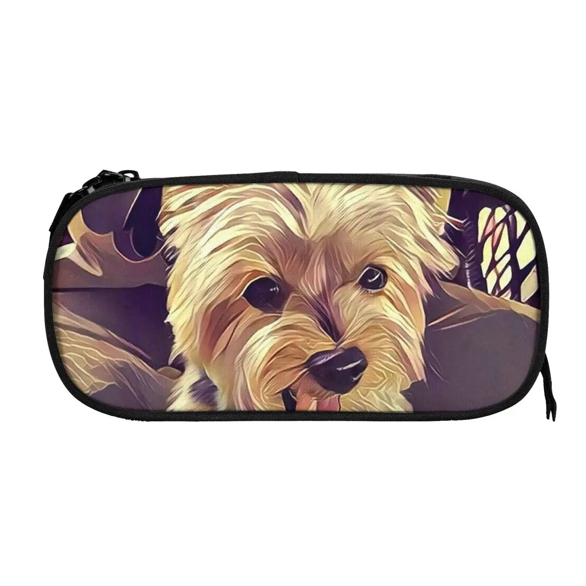 

Новые милые пеналы для собак йорк-терьера, пенал для девочек и мальчиков, большие сумки для хранения, студенческие школьные подарочные канцелярские принадлежности