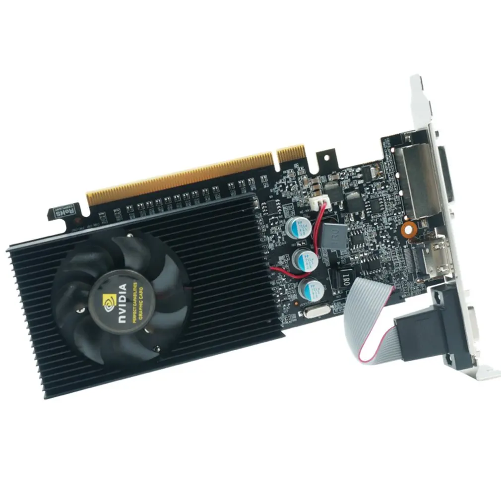 GT730 2GB Graphics Card GV-N730-2GI D3 64Bit GDDR3 Graphics Cards GT 730 D3 Dvi Used VGA Cards HDMI-compatible