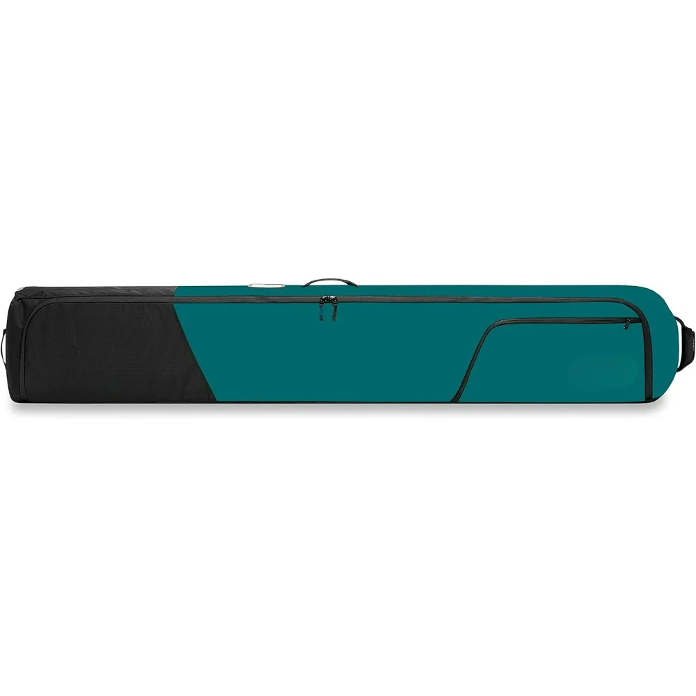 

Low Roller Snowboard Bag, 100% Recycled Polyester, A wheeled, 360° padded board protection, rolling luggage.
