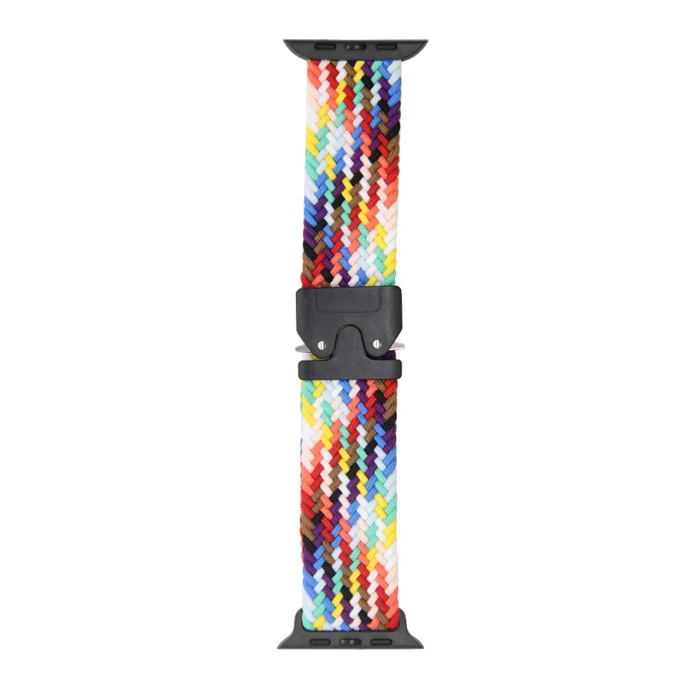 

Parachute Buckle Strap For Apple Watch Ultra Band 44mm 40mm 49mm 45mm 41mm 38mm Breathable Nylon iWatch Series 9 8 7 6 5 4 3