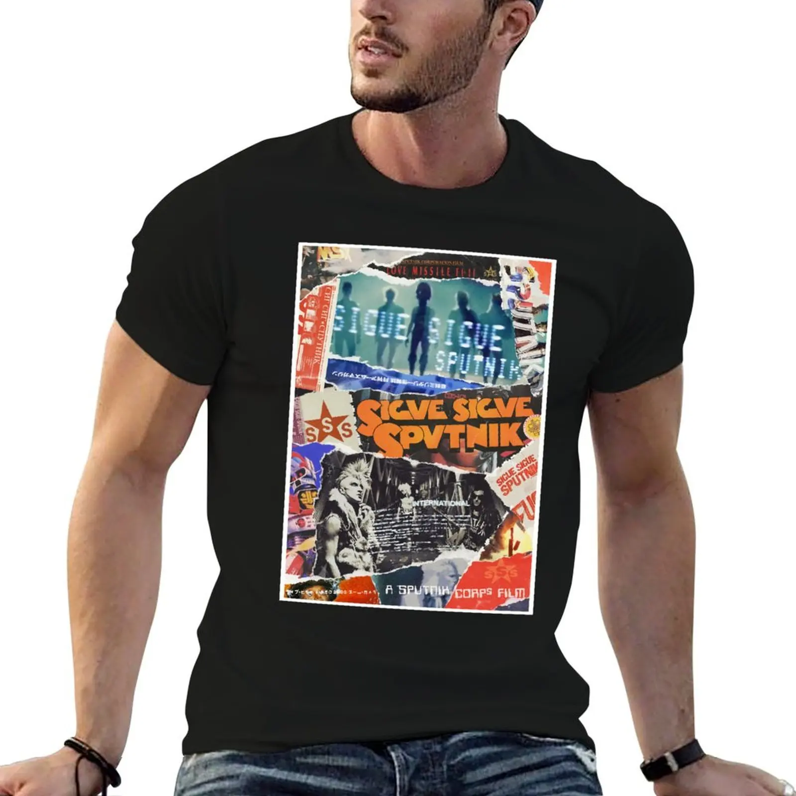 

Sigue Sigue Sputnik Poster T-Shirt t shirts for man graphic vintage man t shirts graphic T-Shirt