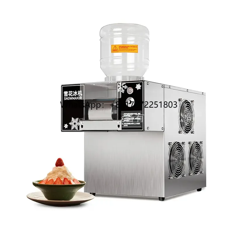 

Minimize Waste Automatic Snowflake Machine Snow Flake Ice Cream Machine for Business for Dessert Shop