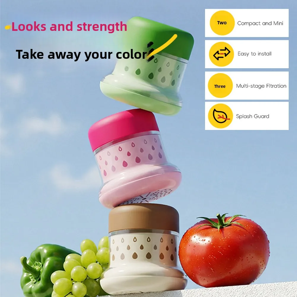 Universal Water Faucet Filter Household Kitchen Faucet 5 Layers Tap Water Clean Purifier Filter Filtration for Kitchen Bathroom