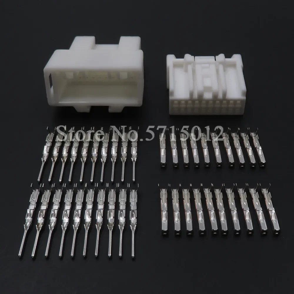 20 Hole 6098-4589 6098-4595 Auto Male Female Unsealed Wire Socket Car Replacement Connector Automobile Parts