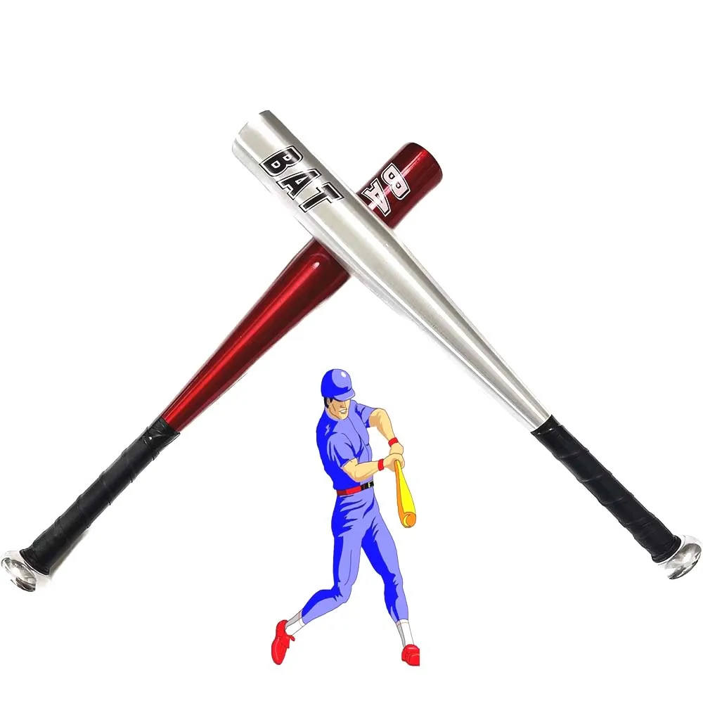 

Baseball Bat Aluminum Alloy 51cm Thickened Baseball Bat for Youth Outdoor Sports Traing Home Car Defense Personal Self-Defense