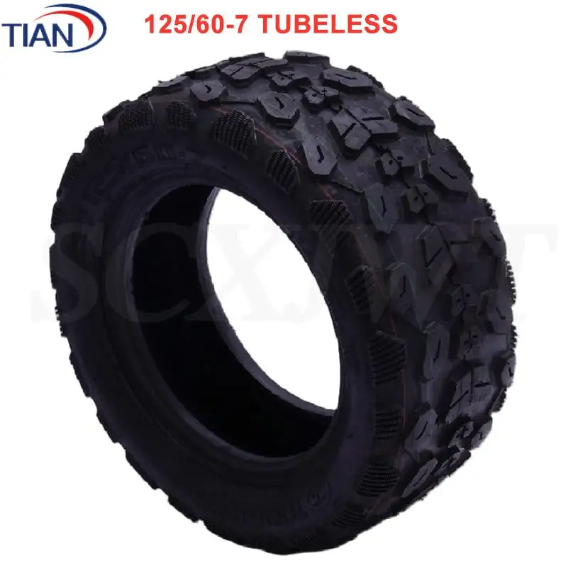 

13 Inch Tubeless Tires 125/60-7 Vacuum Tyre For Dualtron X/X2 Electric Scooter For Electric Scooter Parts Vacuum Tire