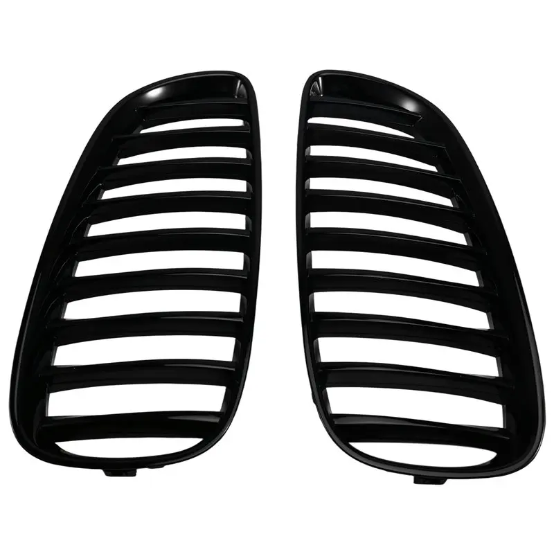 

Передняя решетка капота для BMW Z4 E89 2009-2016 51137181547 51137181548, сменный комплект передней решетки в гоночном стиле, ярко-черный