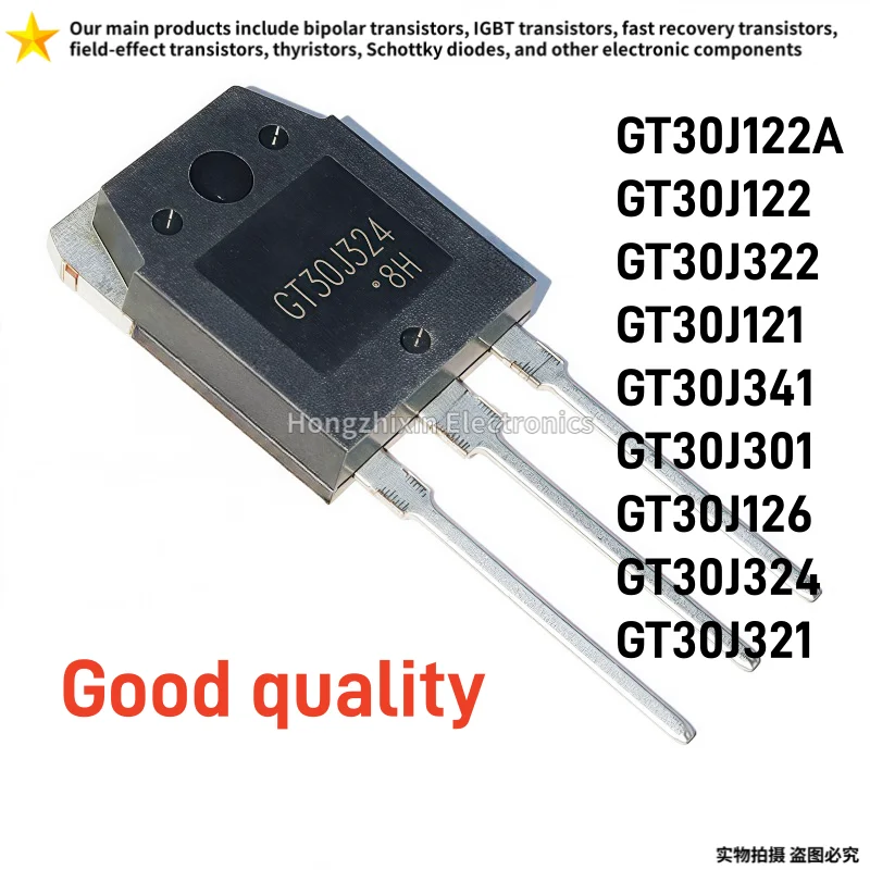 10PCS NEW GT30J122A GT30J122 GT30J322 GT30J121 GT30J341 GT30J301 GT30J126 GT30J324 GT30J321 TO-3P