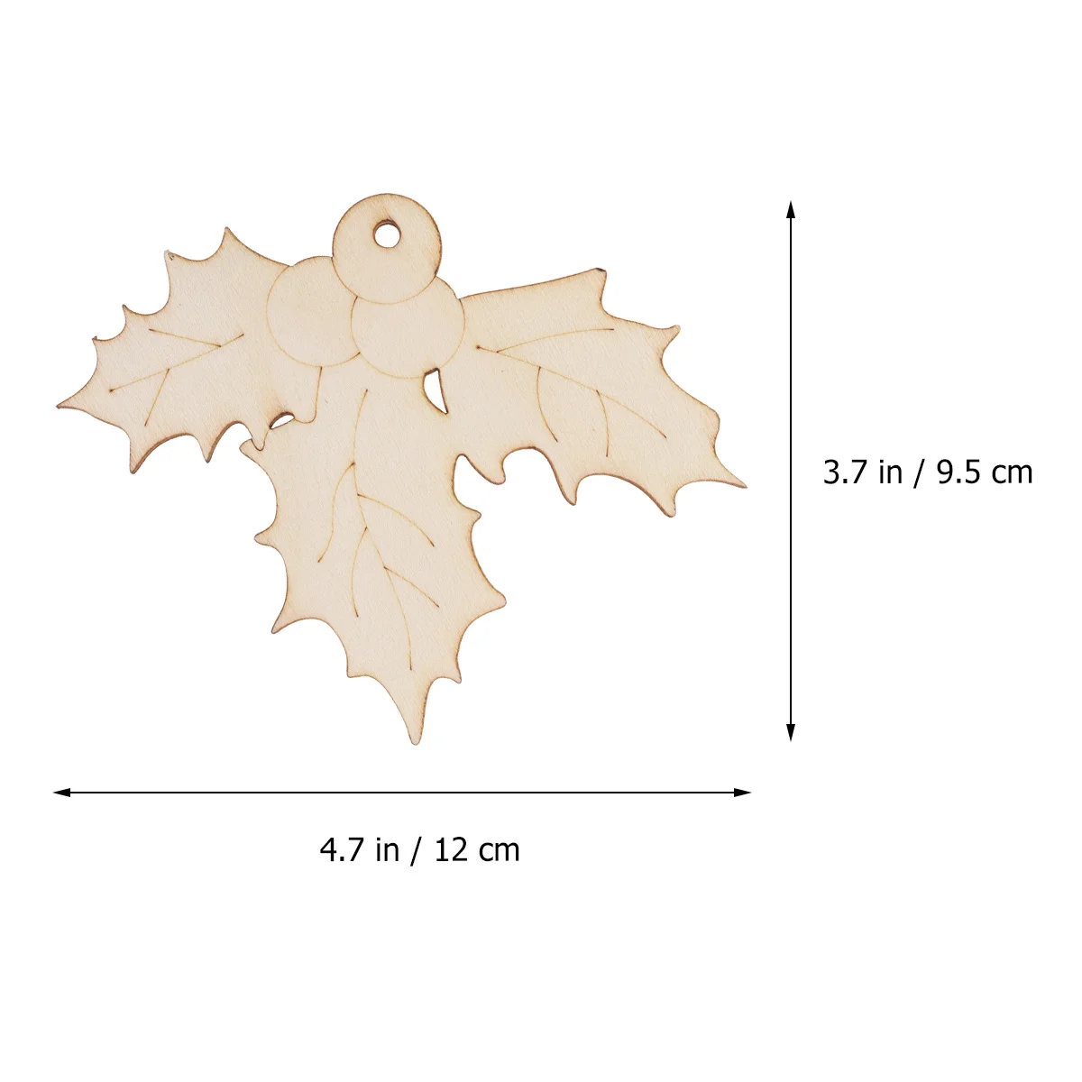 

20Pcs Christmas Hanging Pendants Wood DIY Decor Ornaments Party Wedding Gift Christmas Decor Xmas Hanging Pendant