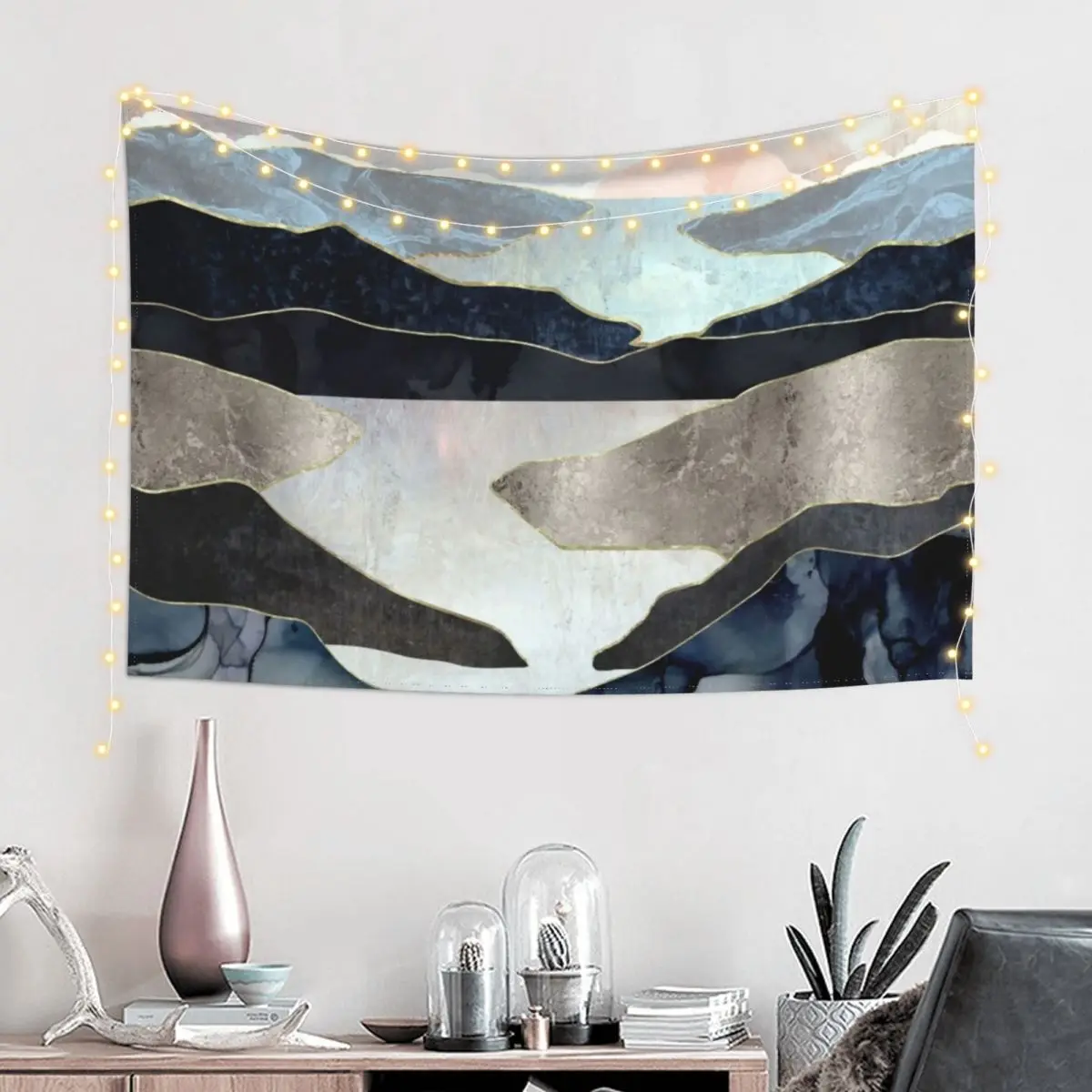 

Blue Mountain Lake Tapestry Wall Deco Decoration Home Decoration For Rooms Tapestry
