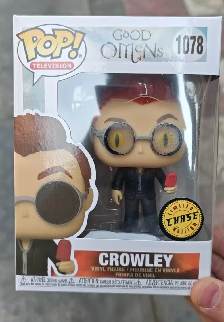 New Arrival Funko Pop! Good Omens Aziraphale Con Libro #1077