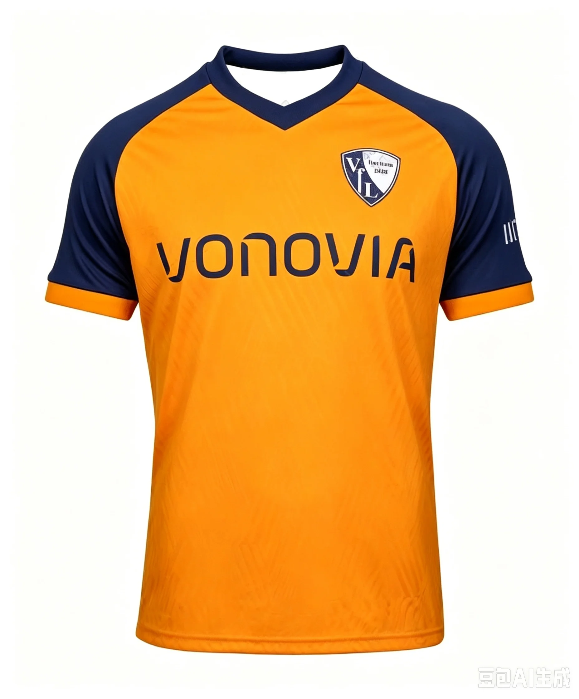 Family Matching 26-27 Deutschland Herren Atmungsaktives Fußballtrikot Heimspiel Sport V-VfL Bochum Schnelltrocknendes Oberteil – Detail 4