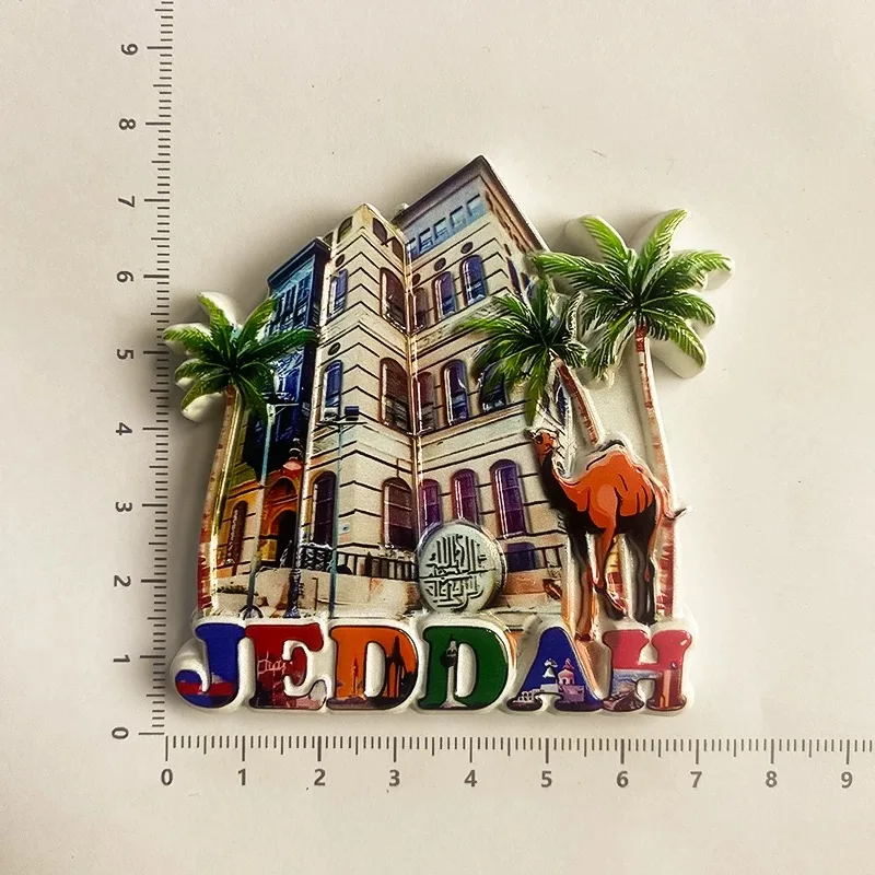 Magnet Kulkas Kota Arab Saudi, - Home Decor Jeddah ulasan dan harga
