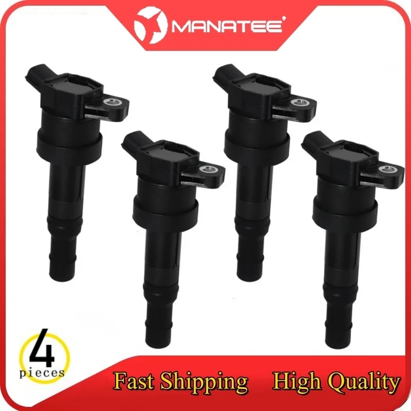 4 PCS A​uto Ignition Coil For HYUNDAI REINA VERNA RV 2017 For KIA K2 2016/KX CROSS 2017/KX1 2018/PEGAS 2017 27300-03150