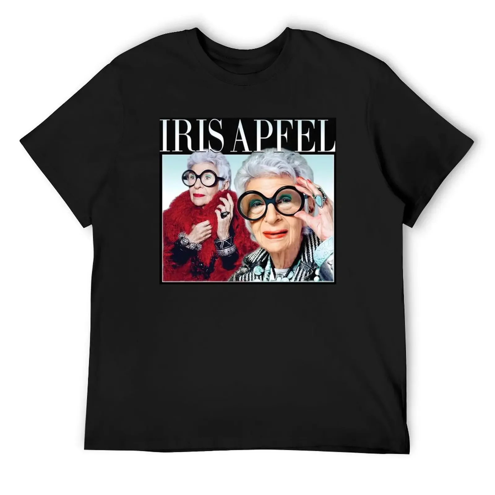 Iris Apfel Tee White T-Shirt plus sizes custom shirt vintage t shirt men