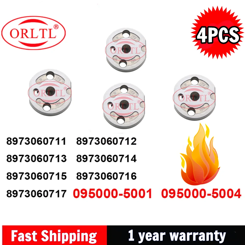 

4 шт. 095000-5004 Дизельный клапан, отверстие 19 # Для ISUZU 095000-5001 0950005004 095000 5004 8973060715 8973060716 8973060717