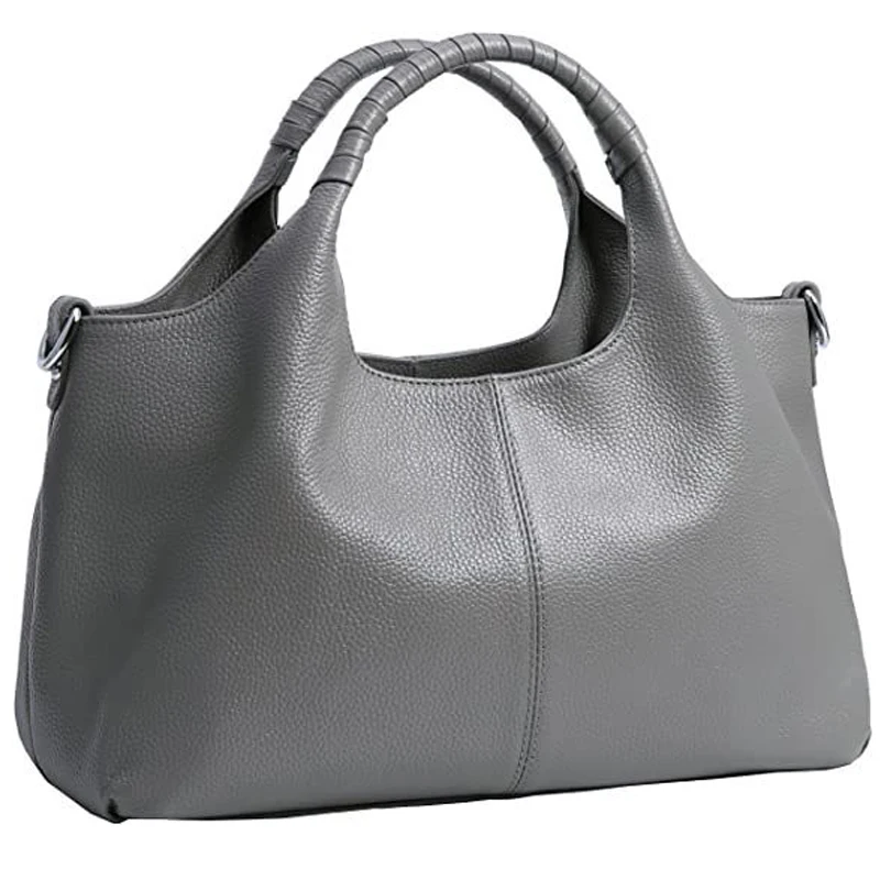 Leisure large capacity women bag simple handbag versatile soft leather crossbody bag single shoulder bag