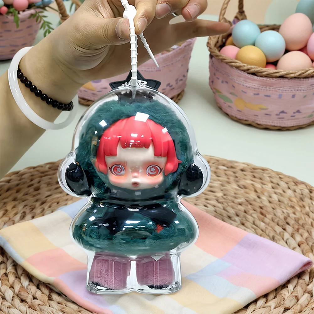 透明保護ケース ドールダストケース ポータブルオーガナイザーボックス スカルパンダウィンタームーブメント用 SPドール用