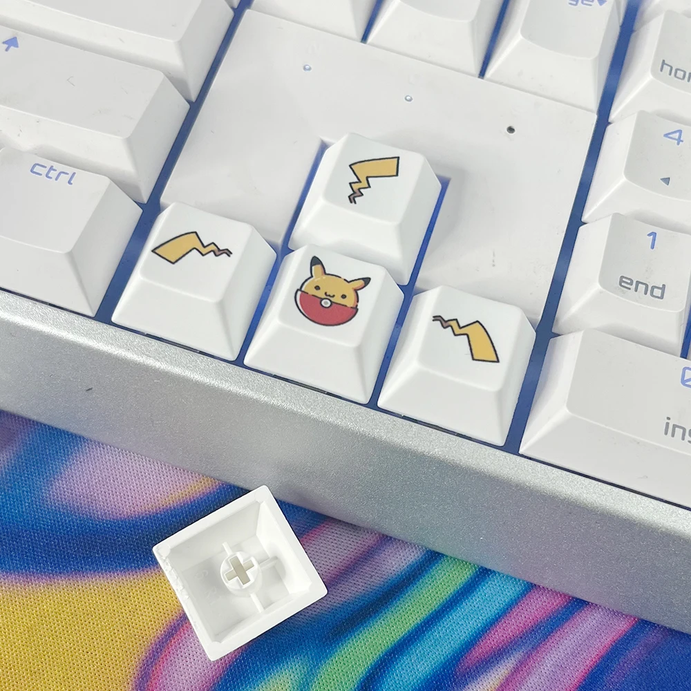 Cute Keycaps For Mechanical Keyboards - R1 Height - ABS Material - 4Pcs Replacement Cap for Arrow Keys and All R1Keys