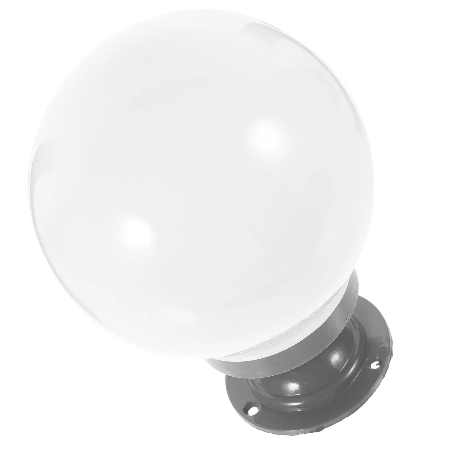Globe Post Lamp Shade Ball Shape Outdoor Lamp Cover Wall Light Fixture Replacement Globe Lampshade Porch Light Cover