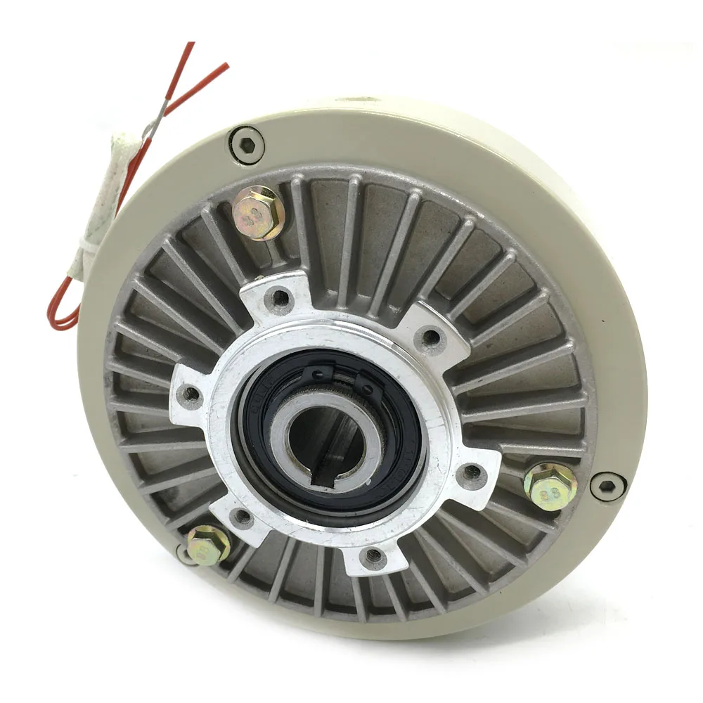 Kit freno a polvere magnetica ad albero cavo e controller manuale di tensione 25Nm 2,5 kg DC24V per la stampa di macchine peritoneali per