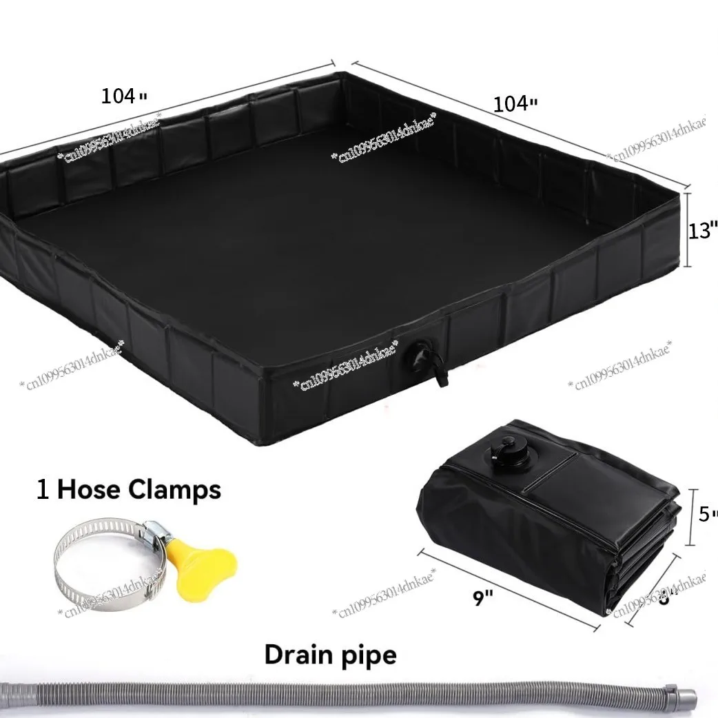 Hot-selling Adult PVC Shower Basin Outdoor Movable Water Tent Shower Pool Portable Bath Pool
