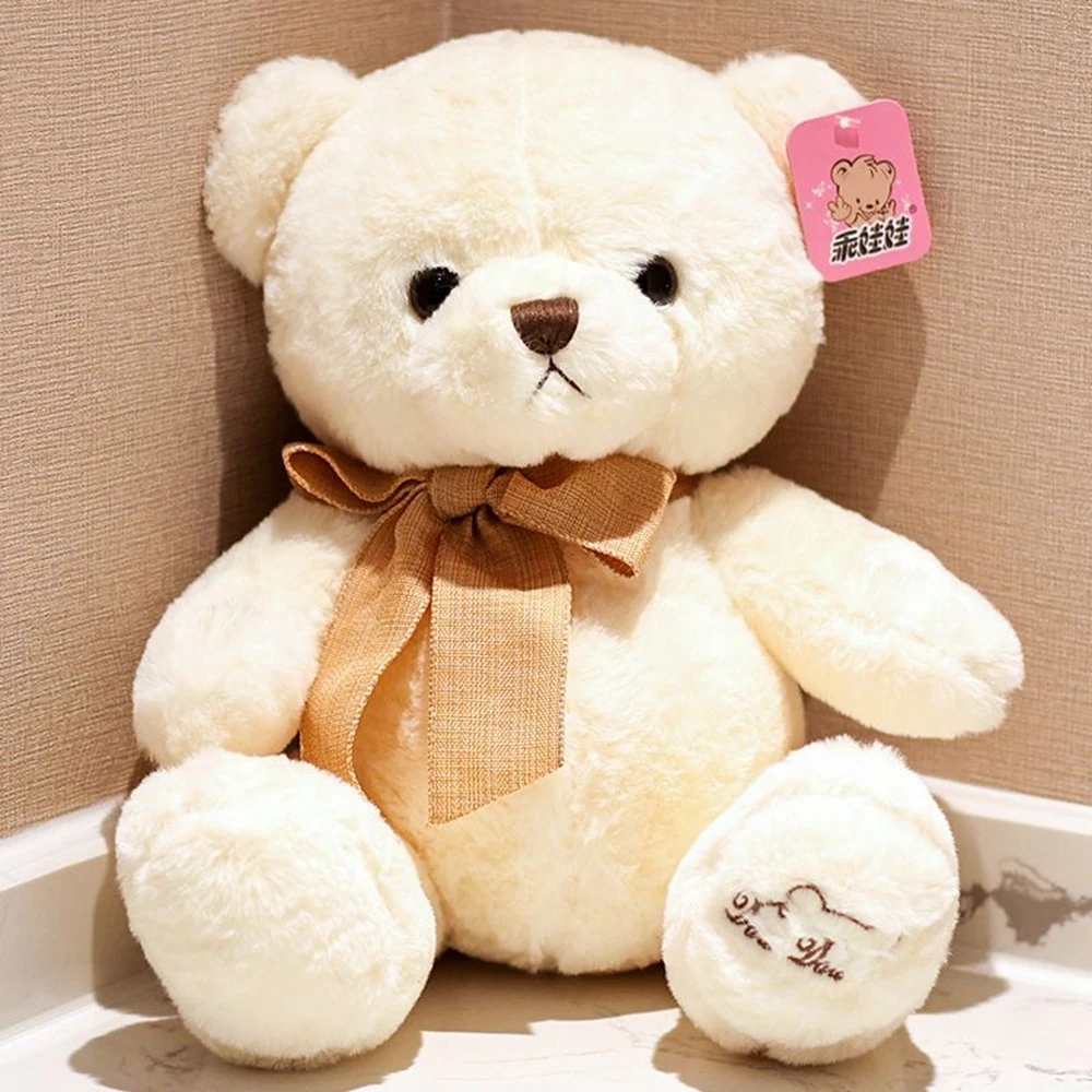 20CM Stuffed Bear Doll Two Color Stuffed Toy Best Gift Girl Doll Sleeping Pillow Boy Wedding Birthday Gift