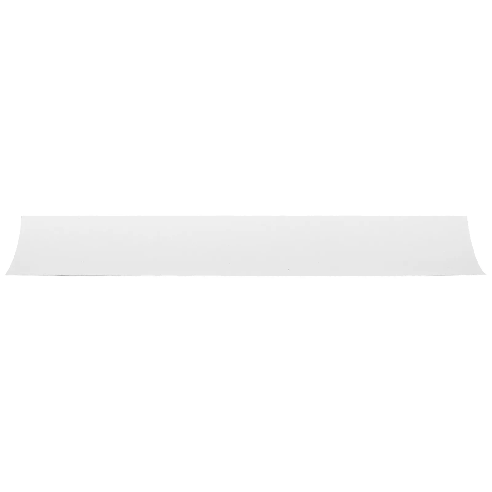 100x20cm Office Ceiling Light Diffuser Cover Dazzle Proof LED Compatible Easy Install Uniform Light Diffusion PVC Material White