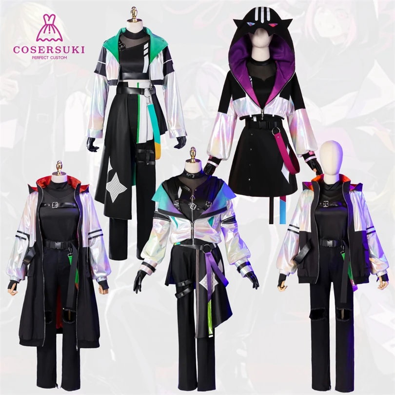 

Project Sekai Backlight Lens Flare Kamishiro Rui Tenma Tsukasa Kusanagi Nene Ootori Emu Cosplay Costume Halloween Outfit