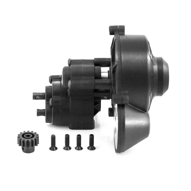 BAAA-Axial SCX10 90046 90047 1/10 등산용 자동차 플라스틱 웨이브 박스 어셈블리(기어 수정 업그레이드 포함)