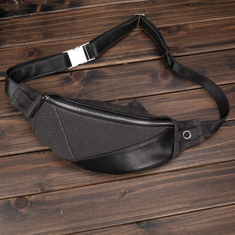 Unisex Crossbody Chest Waist Bag Urban Street Fashion Small Sling Pack for Men and Women